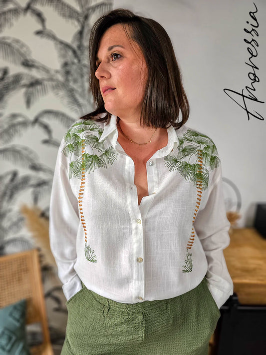 Chemise Palma Kaki