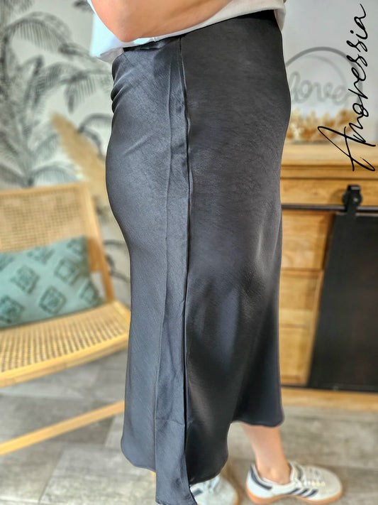 Jupe longue noir Lucie