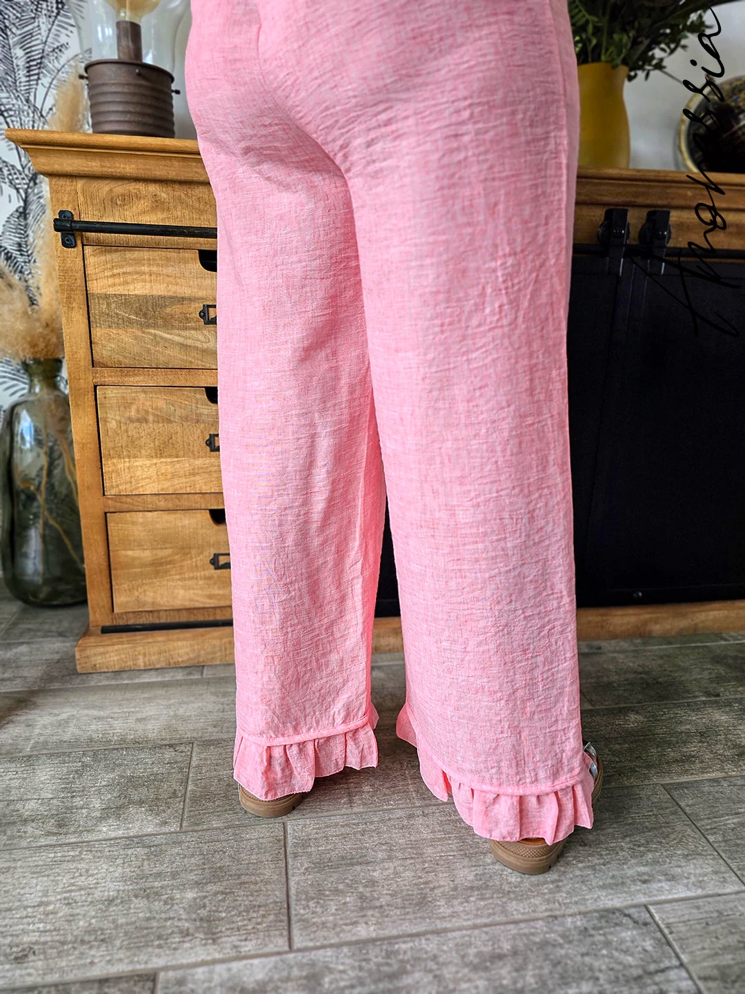 Pantalon Louka Rose
