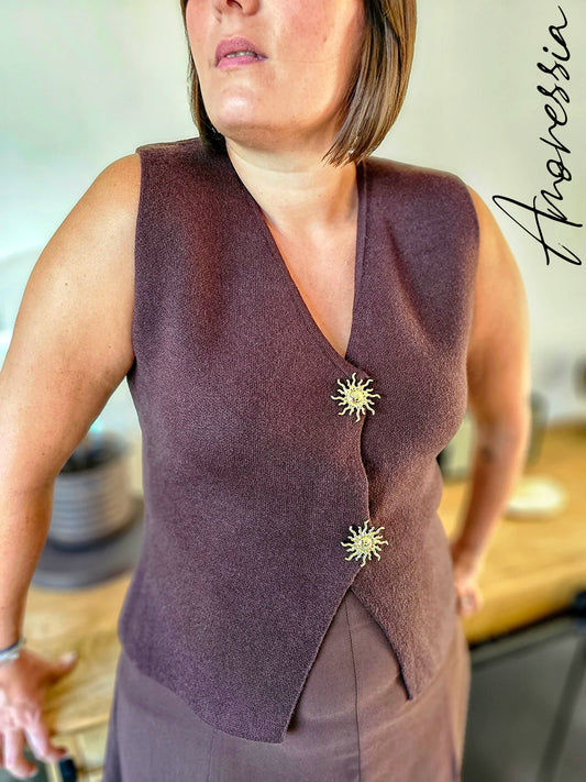 Gilet sans manches Coffee