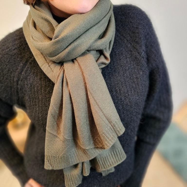 Écharpe Douce — Écharpe Douce Femme Hiver zoom matière