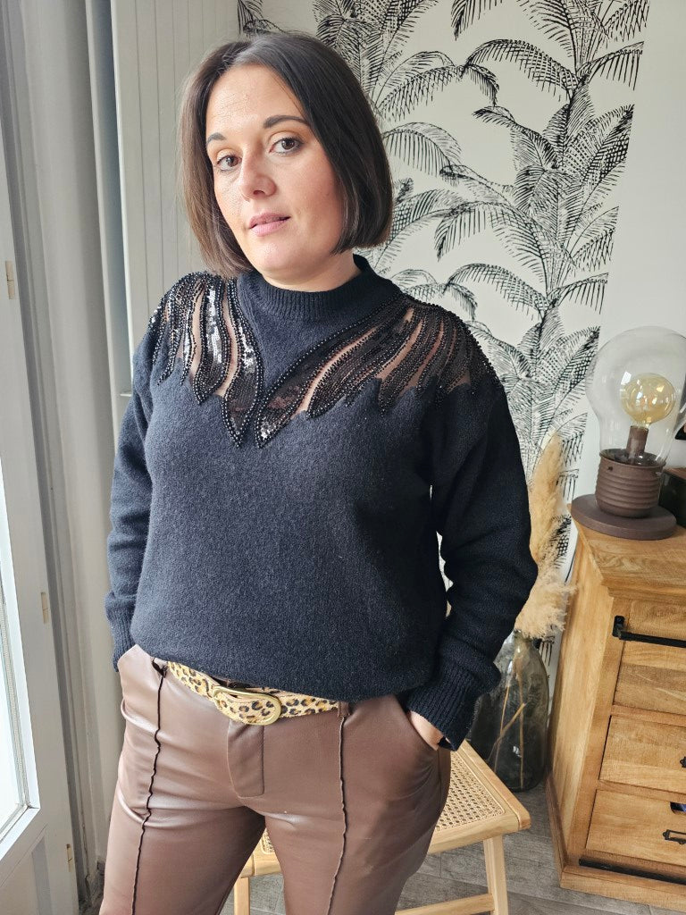 Pull Joy — Pull Doux Femme photo lifestyle