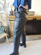 Pantalon Zola — Pantalon Évasé Femme photo portée
