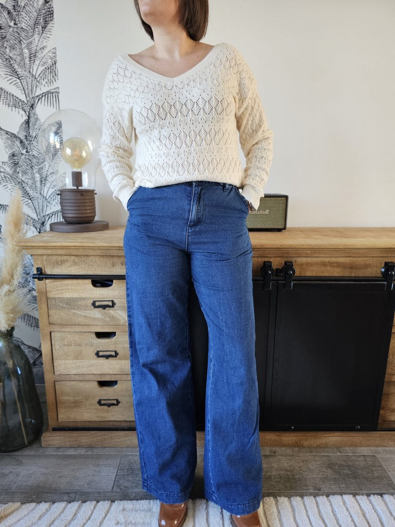 Jean Vanessa — Jean Slim Taille Haute Femme autre vue