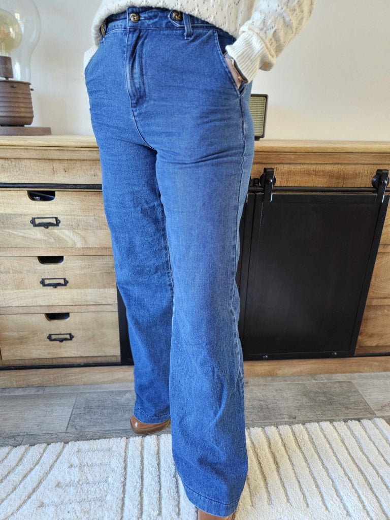 Jean Vanessa — Jean Slim Taille Haute Femme