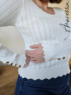 Pull Léa — Pull Maille Femme photo lifestyle