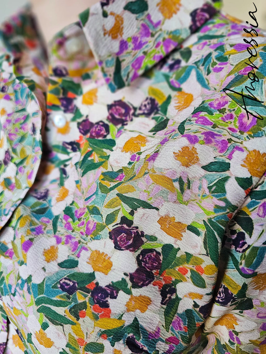 Chemise Alice — Chemise Blanche Coton Femme vue détail