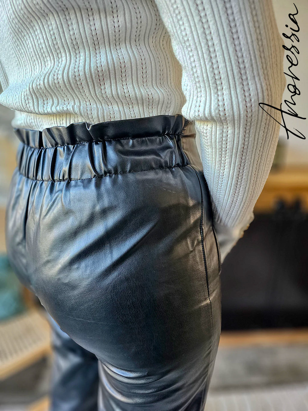 Pantalon Arthur — Pantalon Droit Femme autre vue