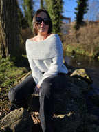 Pull Oscar — Pull Léger Femme vue dos