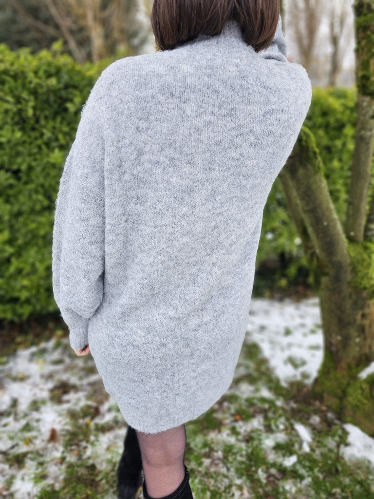 Robe pull Naïs — Robe Pull Femme photo lifestyle