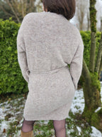 Pull Robe Emy — Pull Robe Maille Femme modèle 2 autre vue