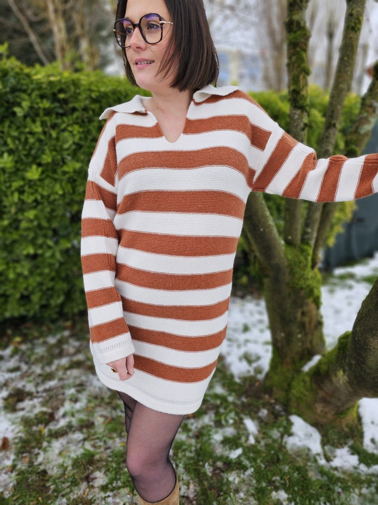 Pull robe Live — Pull Robe Femme photo portée