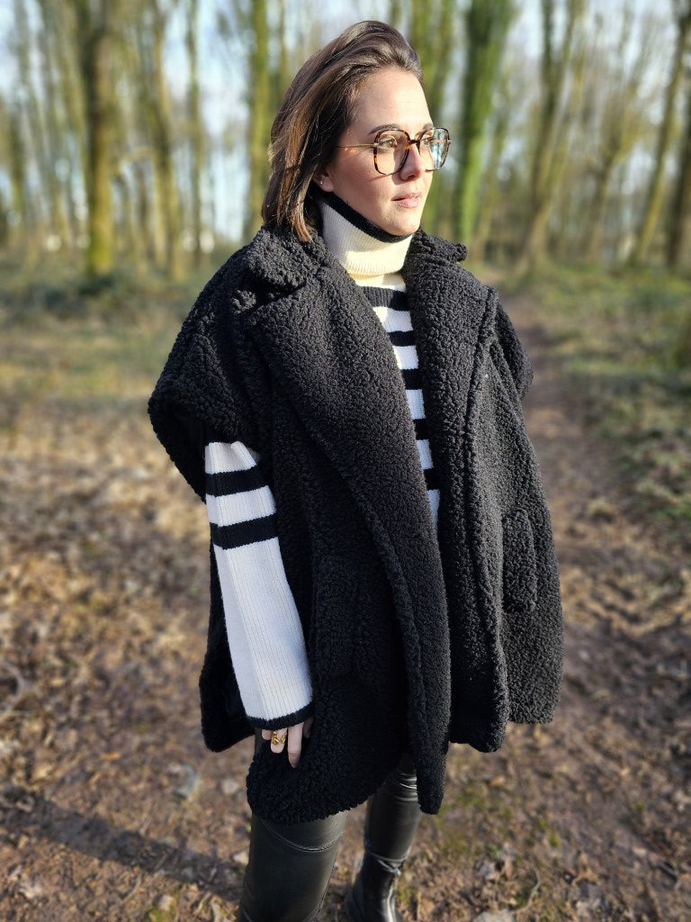 Pull Cara — Pull Chaud Femme Hiver modèle 2 photo lifestyle