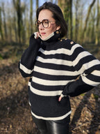 Pull Cara — Pull Chaud Femme Hiver photo portée