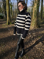 Pull Cara — Pull Chaud Femme Hiver photo lifestyle