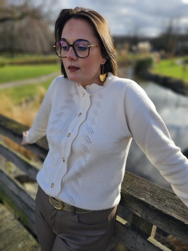 Gilet Néva — Gilet Coupe Longue Femme vue détail