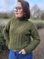 Pull Louis — Pull Chaud Femme Hiver photo portée