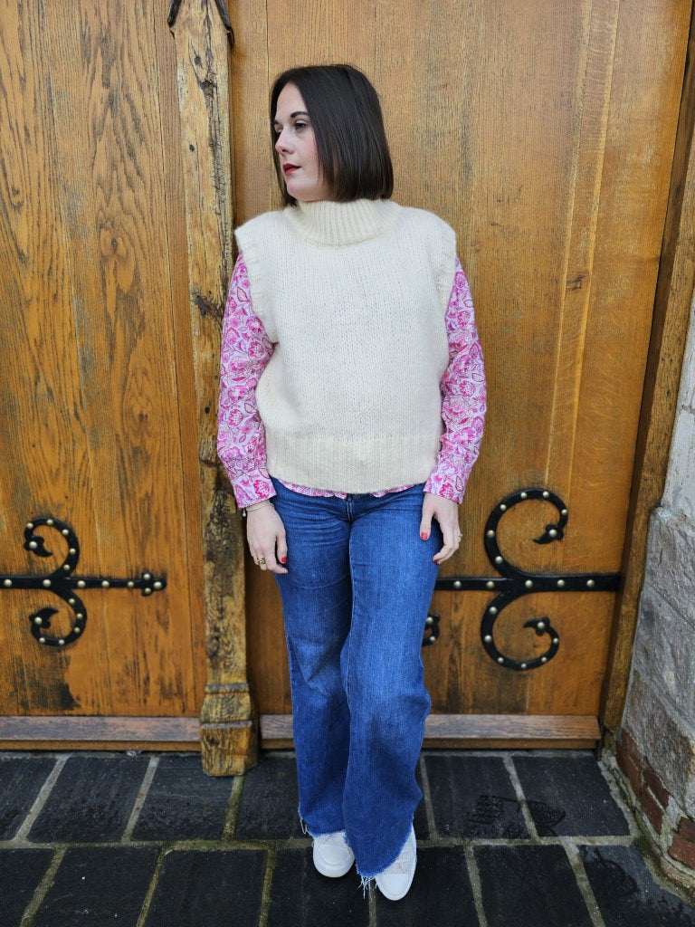 Pull Noé — Pull Maille Femme photo lifestyle