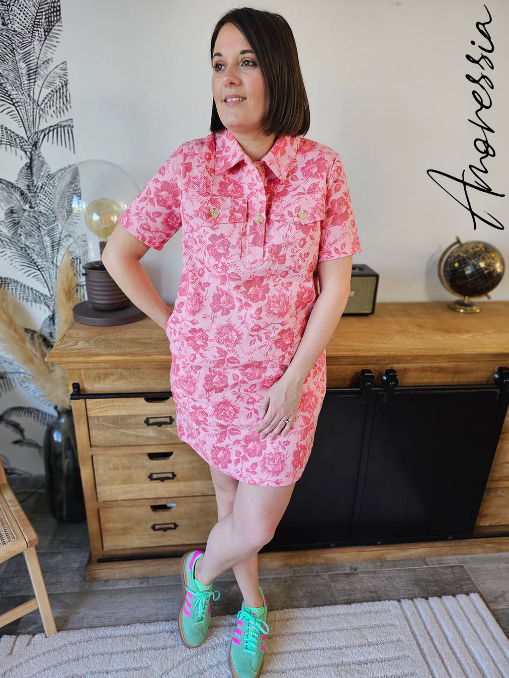 Robe Pink — Robe Rose Femme