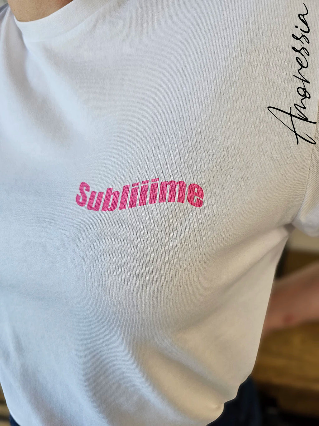 T-Shirt Subliiime — T-Shirt Femme