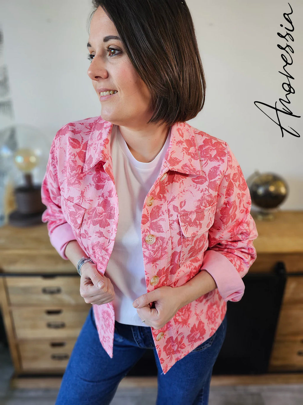 Veste Pink — Veste Rose Femme