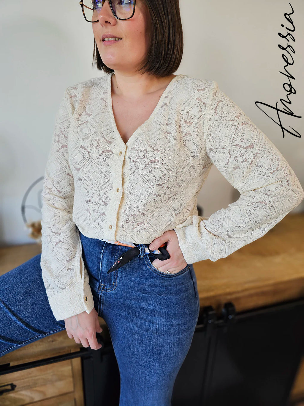 Blouse Liloo — Blouse Femme vue dos