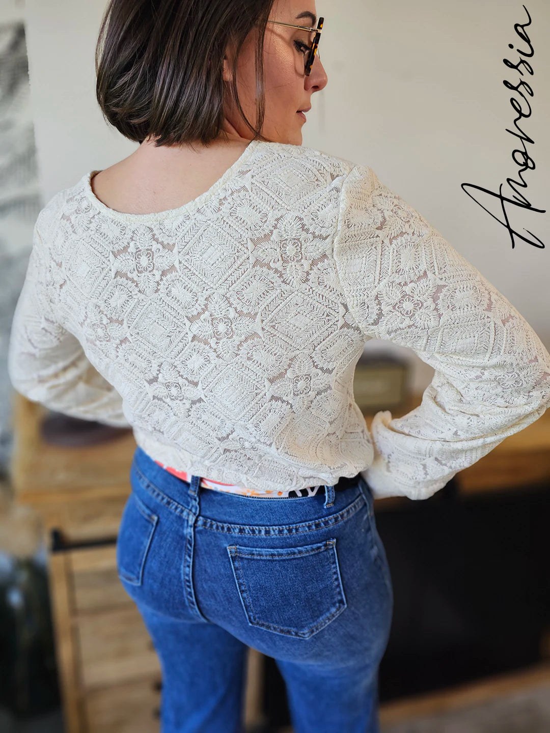 Blouse Liloo — Blouse Femme zoom matière