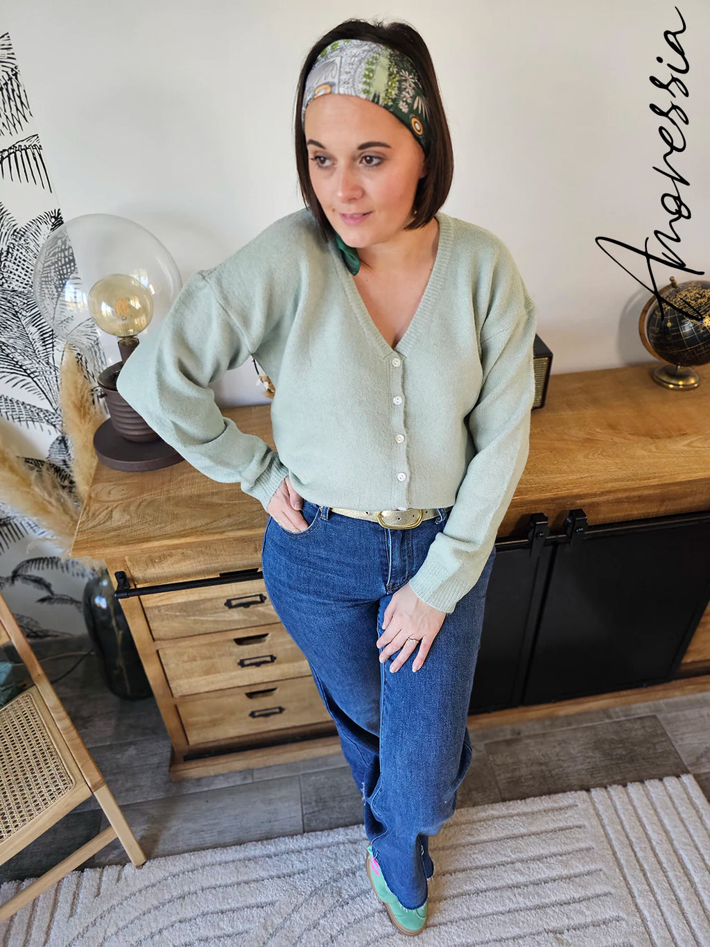 Gilet Diane — Gilet Chaud Femme Hiver vue dos