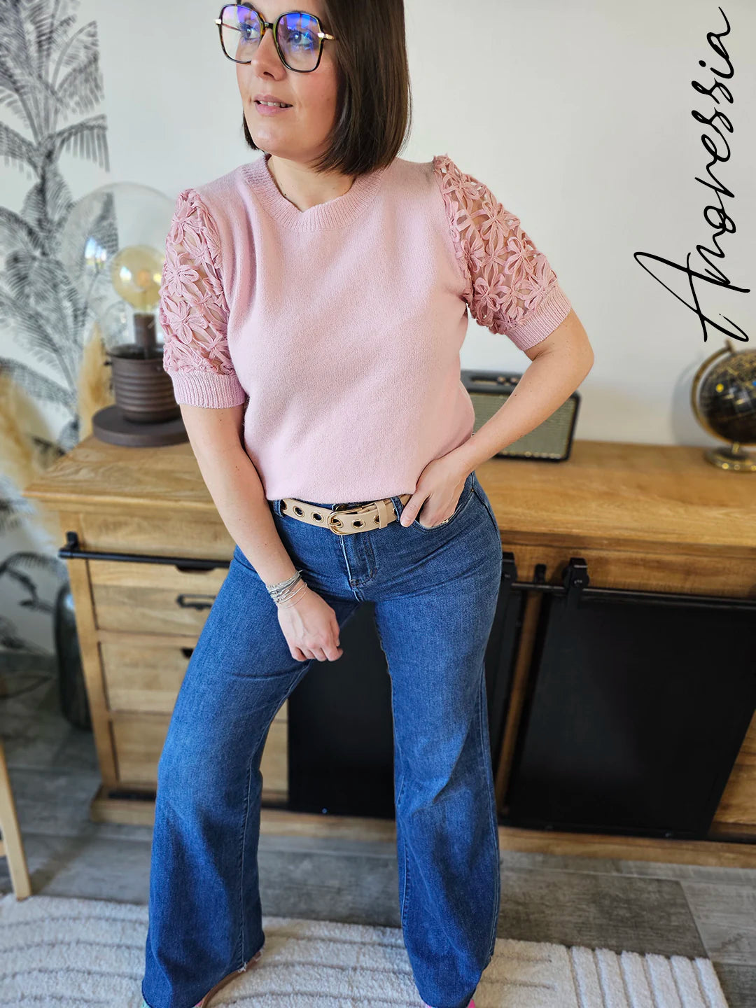 Pull Camelia — Pull Léger Femme vue dos