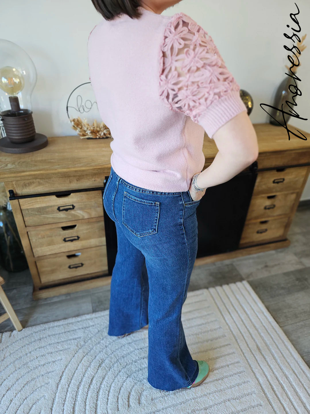 Pull Camelia — Pull Léger Femme photo lifestyle