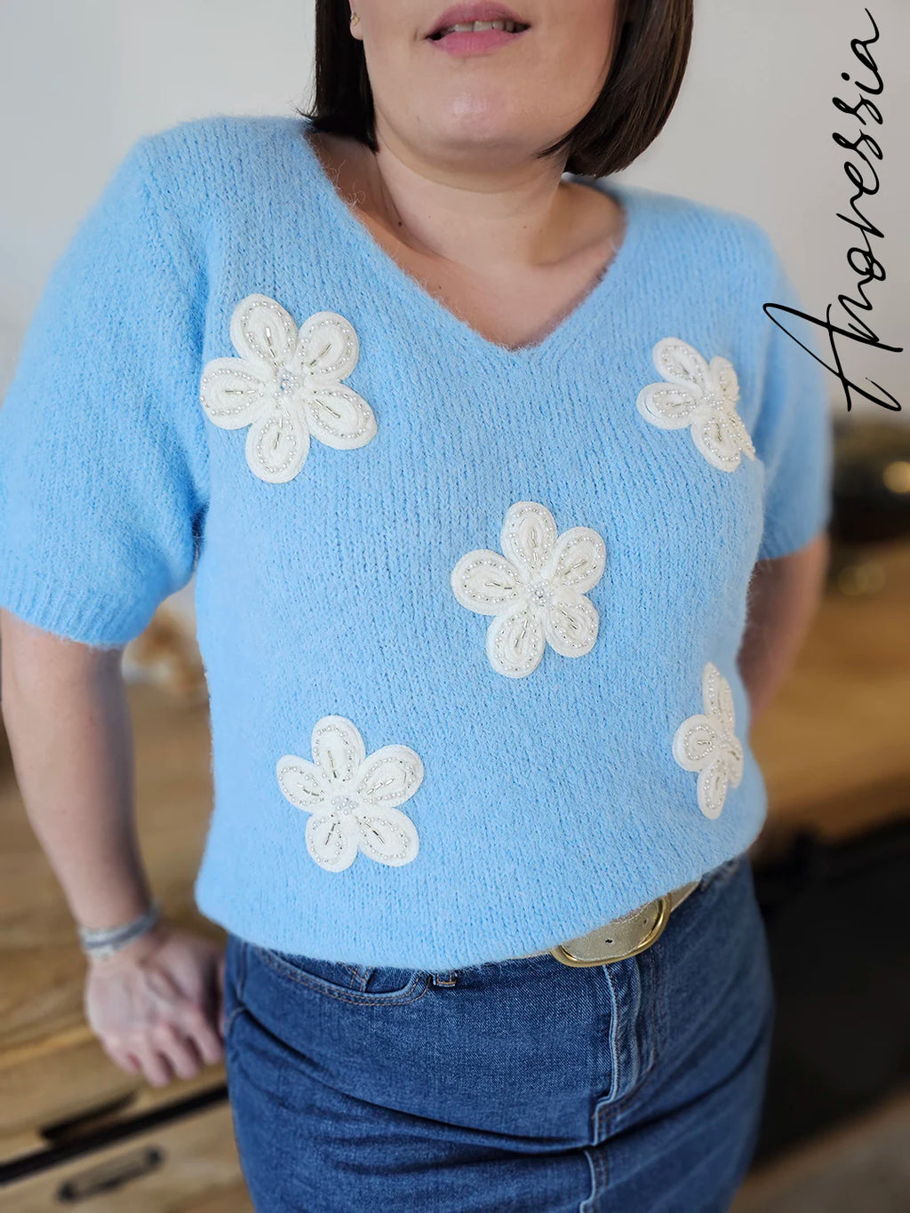 Pull Azur — Pull Bleu Femme