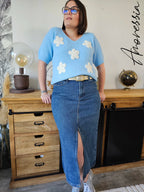 Pull Azur — Pull Bleu Femme autre vue