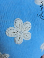 Pull Azur — Pull Bleu Femme look complet