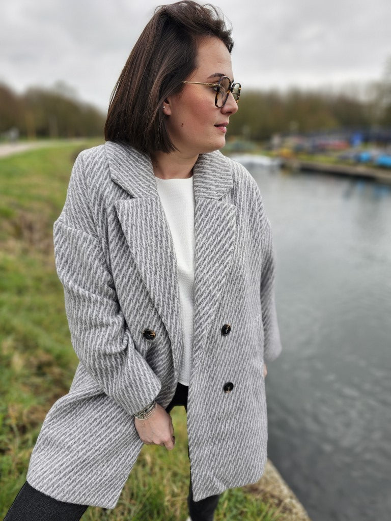 Manteau Lino — Manteau Long Femme vue détail