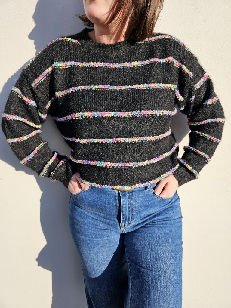 Pull Jeanne — Pull Long Femme photo portée