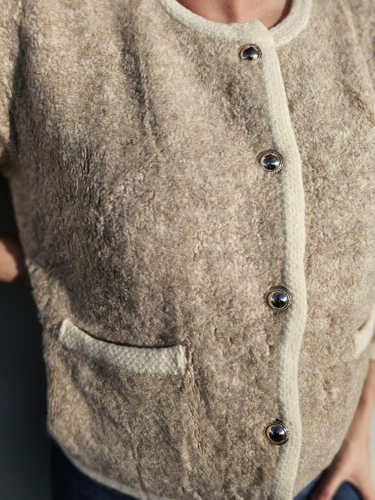 Gilet Ines — Gilet Chaud Femme Automne vue détail