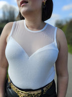Body blanc — Body Blanc Femme zoom