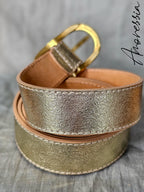 Ceinture Dorée — Ceinture Fine Dorée Femme vue détail