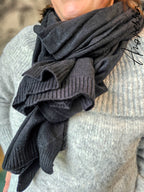 Écharpe Douce — Écharpe Douce Femme Hiver look