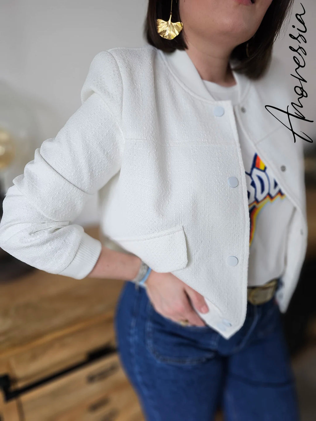 Veste Bianca — Veste Légère Femme
