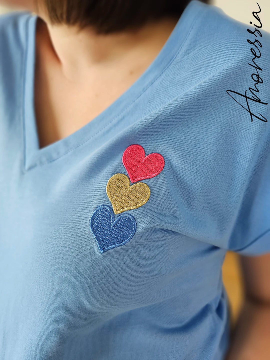 T-Shirt Heart — T-Shirt Cœur Femme