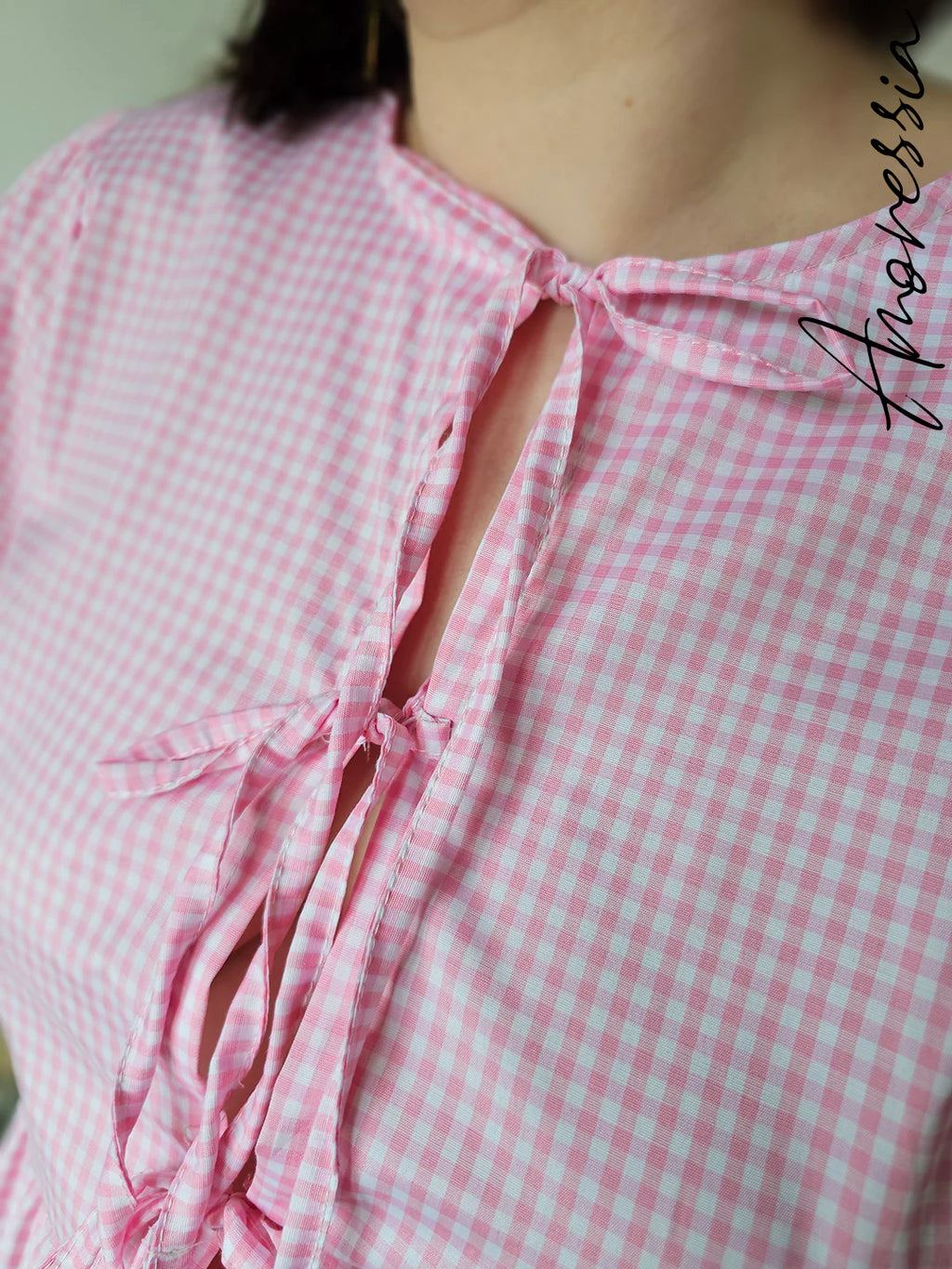Blouse Percalle — Blouse Femme vue dos