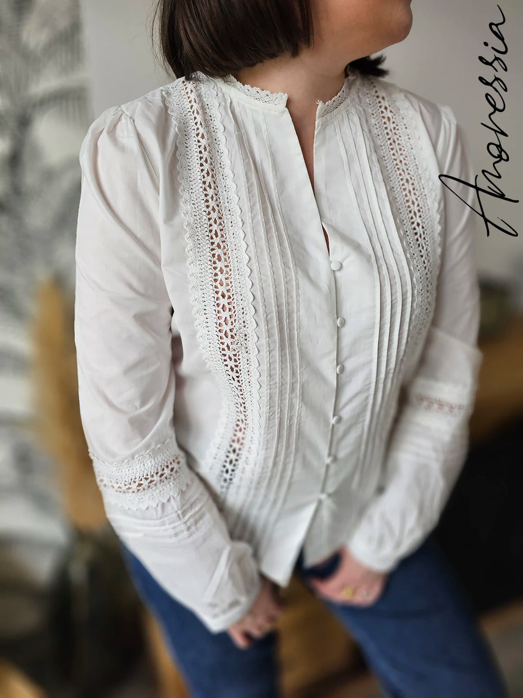 Chemise Bianco — Chemise Blanche Légère Femme