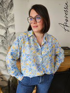 Chemise Fiore — Chemise Fleurie Légère Femme autre vue
