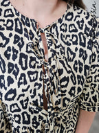 Blouse Léopard — Blouse Léopard Femme autre vue