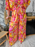 Combinaison April — Combinaison Pantalon Floral Femme autre vue