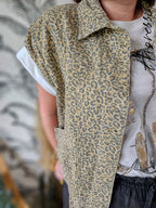 T-Shirt Palmier — T-Shirt Imprimé Palmier Femme