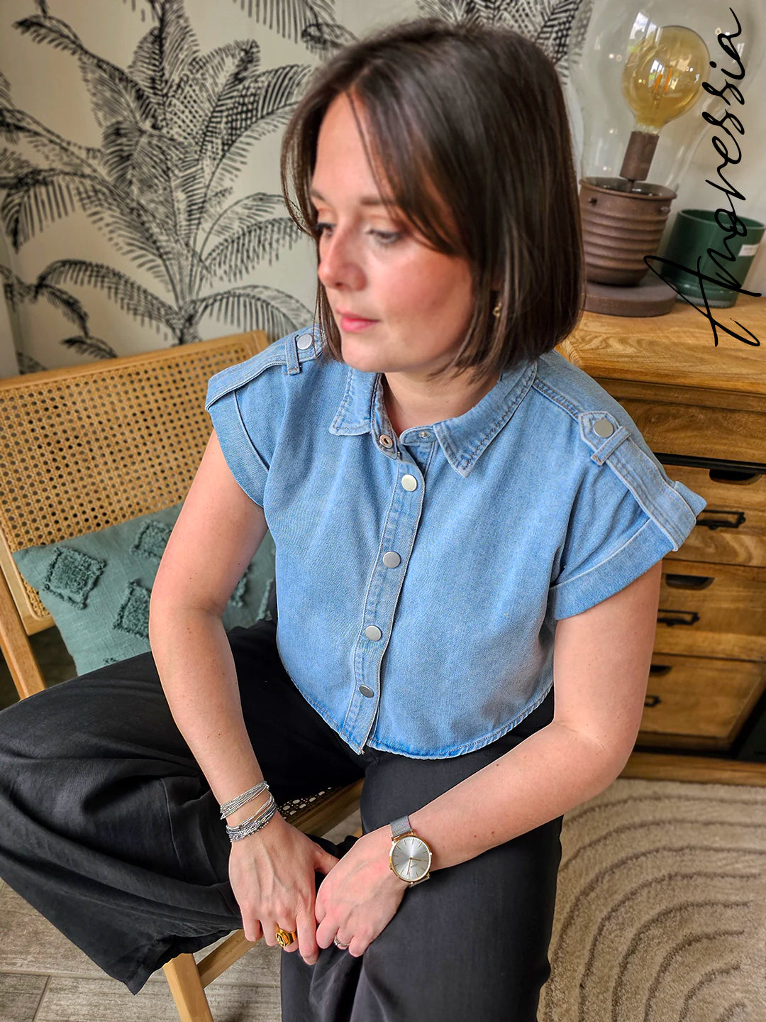 Chemise Abriel — Chemise Légère Femme Été photo lifestyle