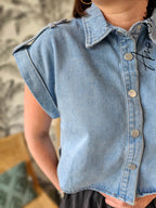 Chemise Abriel — Chemise Légère Femme Été photo portée