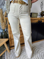 Jean Elena — Jean Flare Taille Haute Femme
